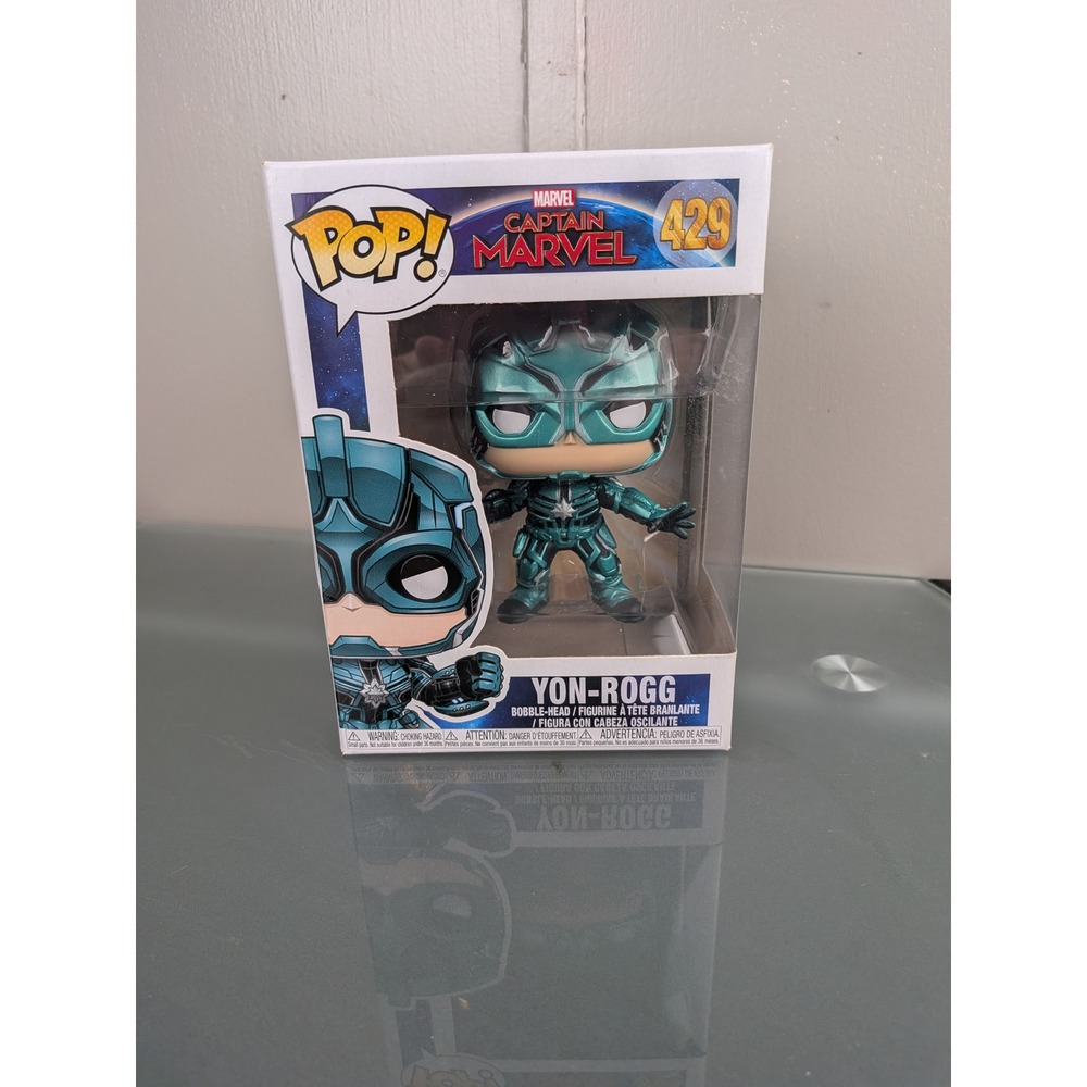 Funko Pop Marvel Captain Marvel Yon-Rogg 429 Vinyl Bobble-Head Figure